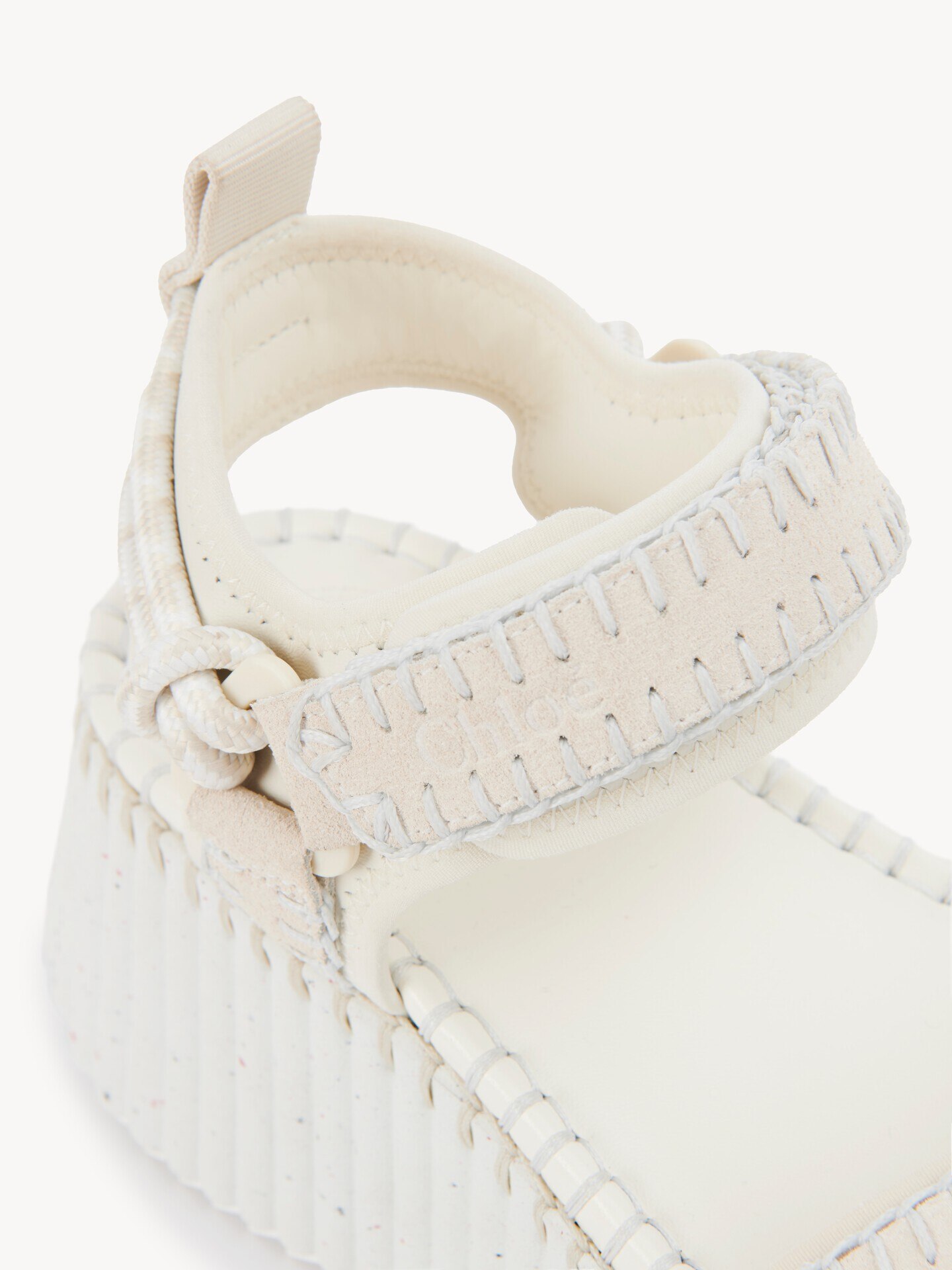 Chloé ホワイト サンダル Namaウェッジサンダル White - Chloé