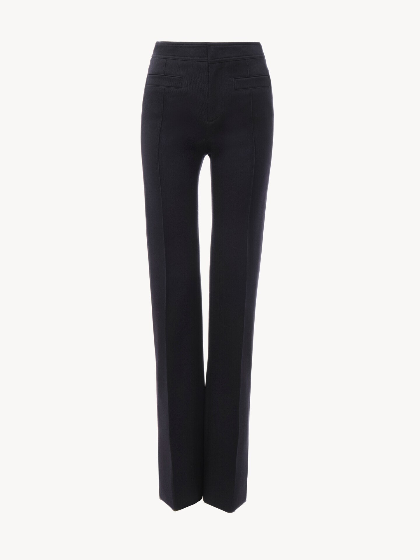 Tailored pants in wool gabardine - 2