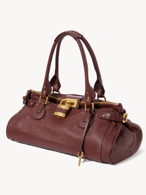 Paddington XL-Weekender-Tasche aus genarbtem Leder