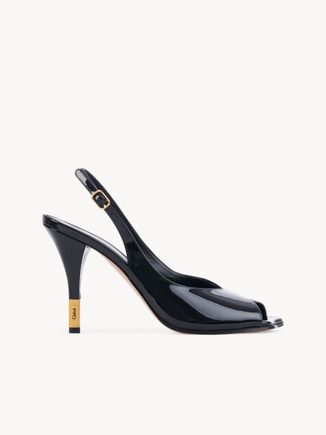 Heeled Flower Sandal