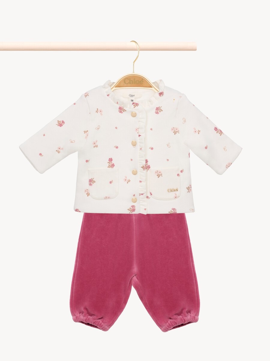 Baby gift set cardigan & pants - 2