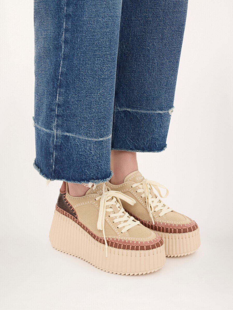 Nama Sneaker mit Keilabsatz - 3