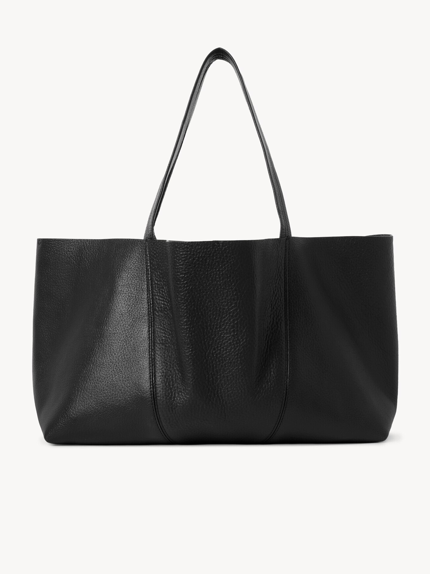 Chlo&eacute; Spin East-West Tote Bag aus genarbtem Leder - 4