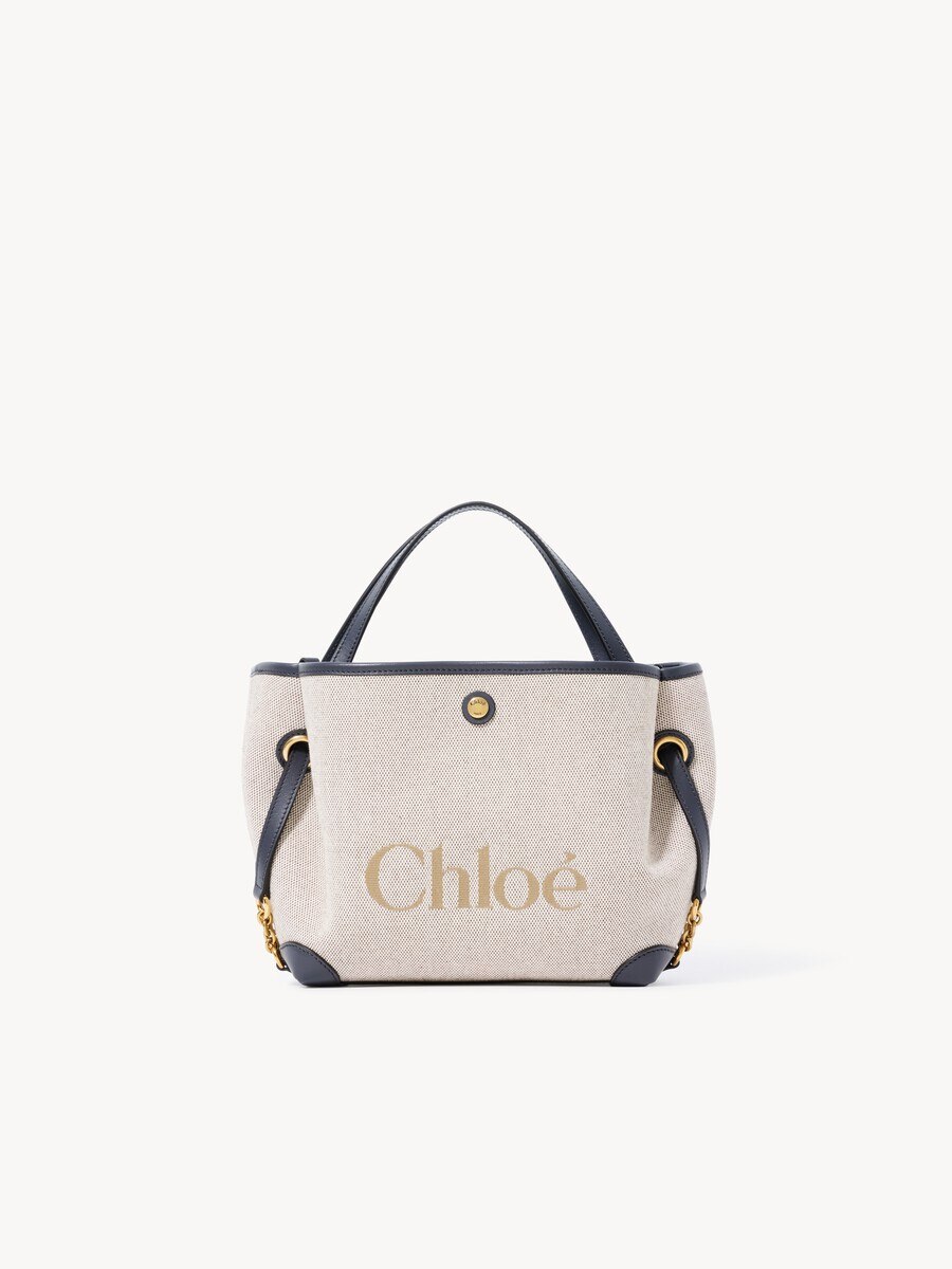 Small Chlo&eacute; Clover double carry bag in canvas - 2
