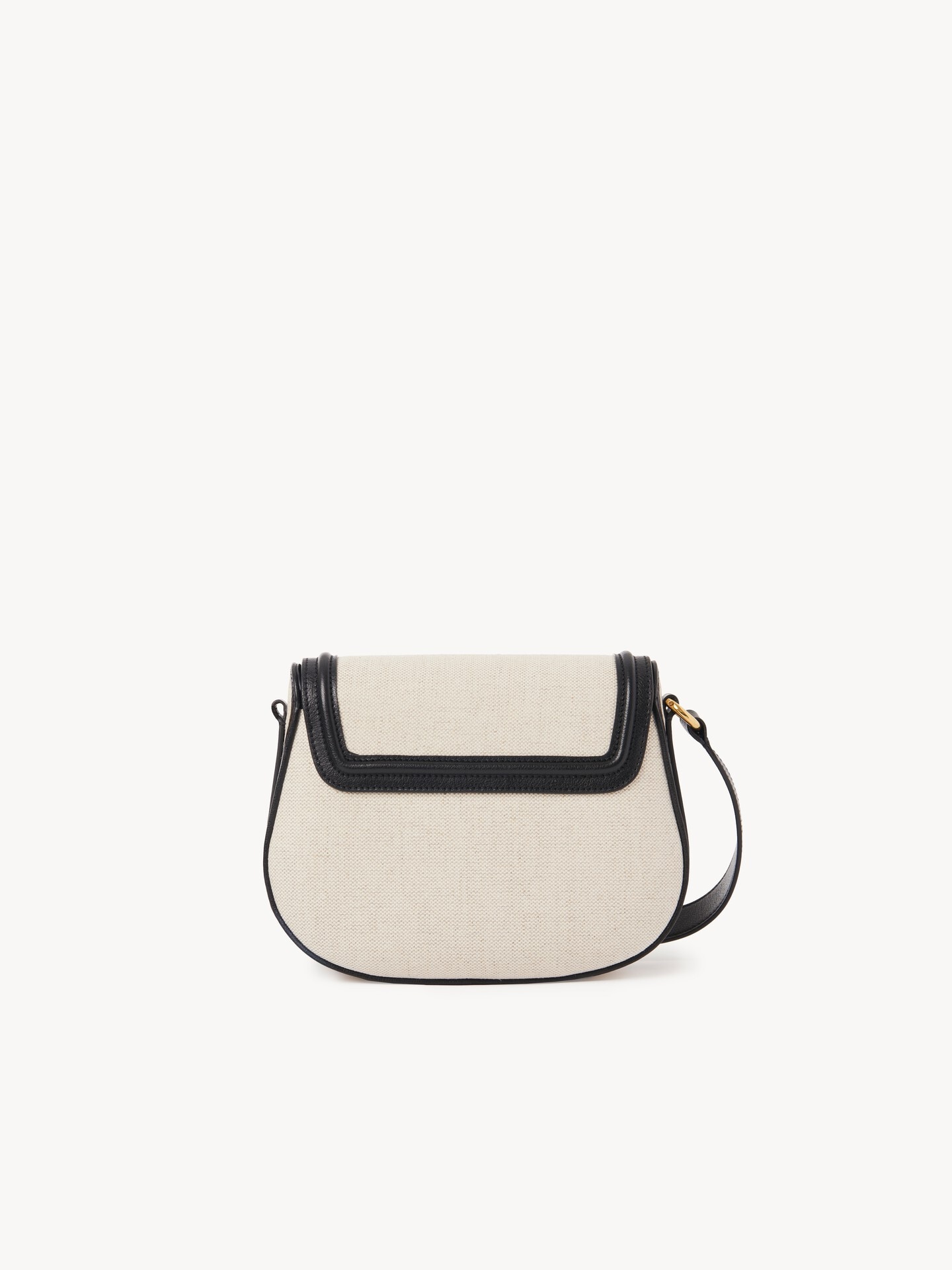 Horse Medal saddle bag in canvas & grained leather - 5