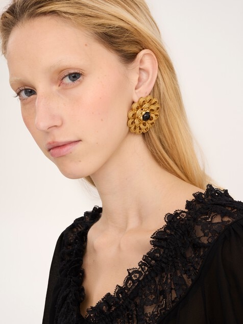 Boucles d&rsquo;oreilles Chlo&eacute; Feather