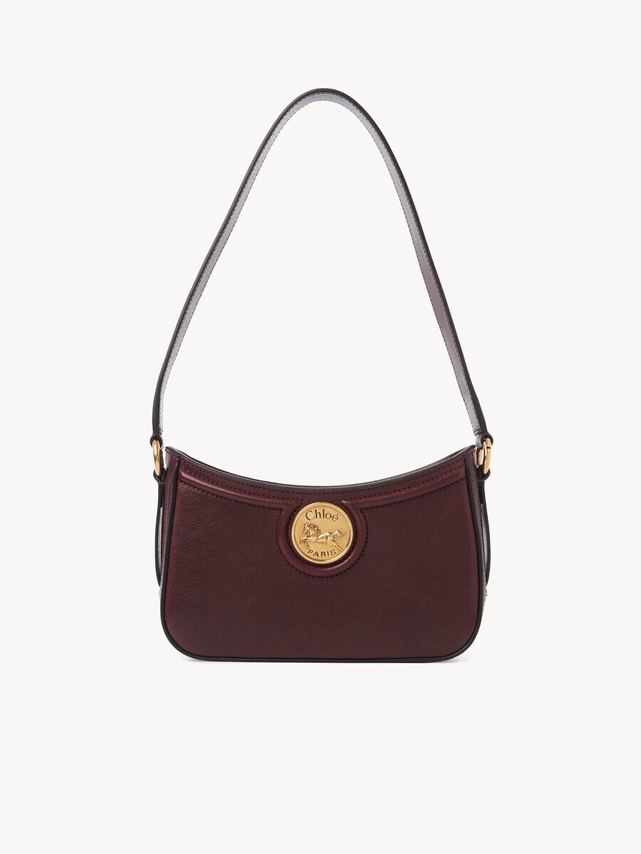 Sac port&eacute; &eacute;paule Horse Medal en cuir grain&eacute; - 1
