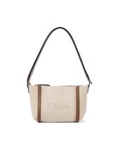Chloé キャンバスショルダーバッグ キャンバス製Chloé Carryショルダーバッグ 茶色 - Chloé