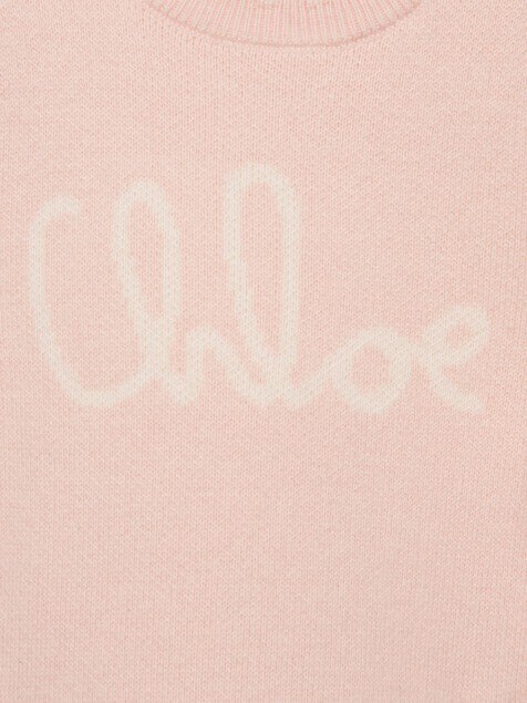 Kids' knit logo dress