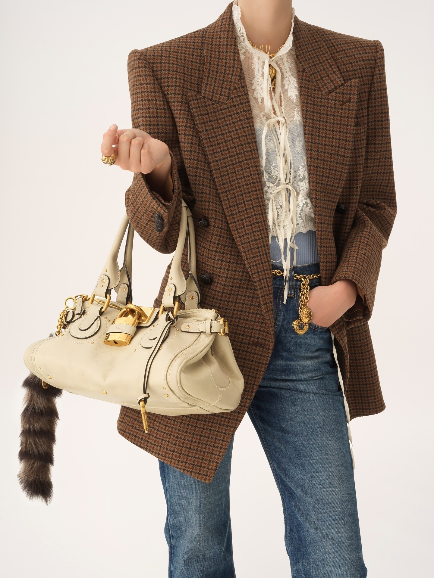 Bolso Paddington de cuero granulado - 2.0