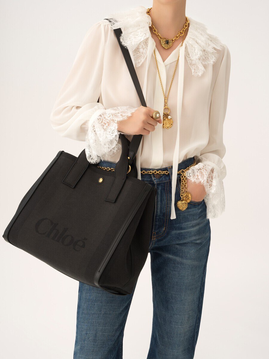 Bolso tote Chlo&eacute; Carry de lona - 3