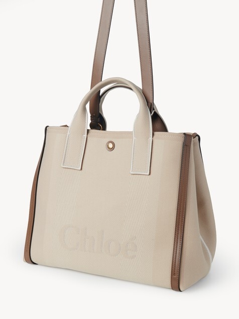 Chlo&eacute; Carry tote bag in canvas