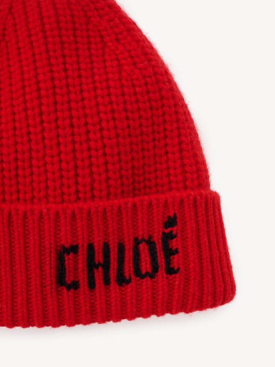 The Chlo&eacute; Joyful beanie in wool & cashmere - 4