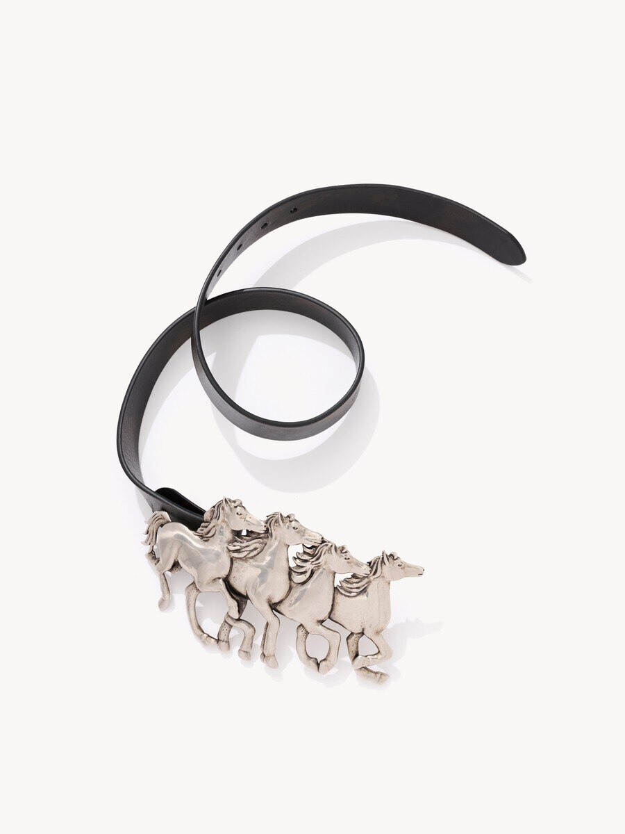 Ceinture large Chlo&eacute; Running Horses - 5