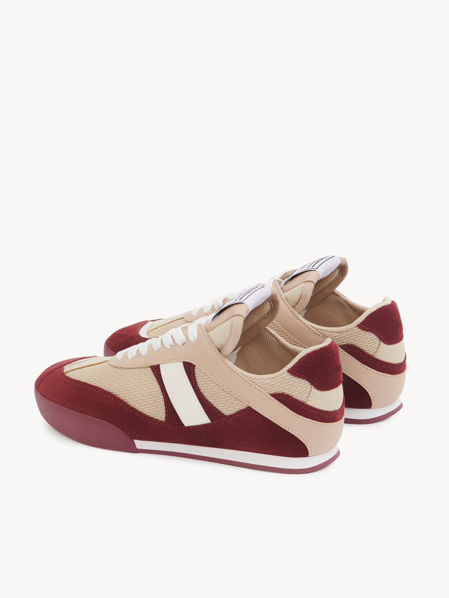 Chloé Kickスニーカー Beige - Purple - Chloé