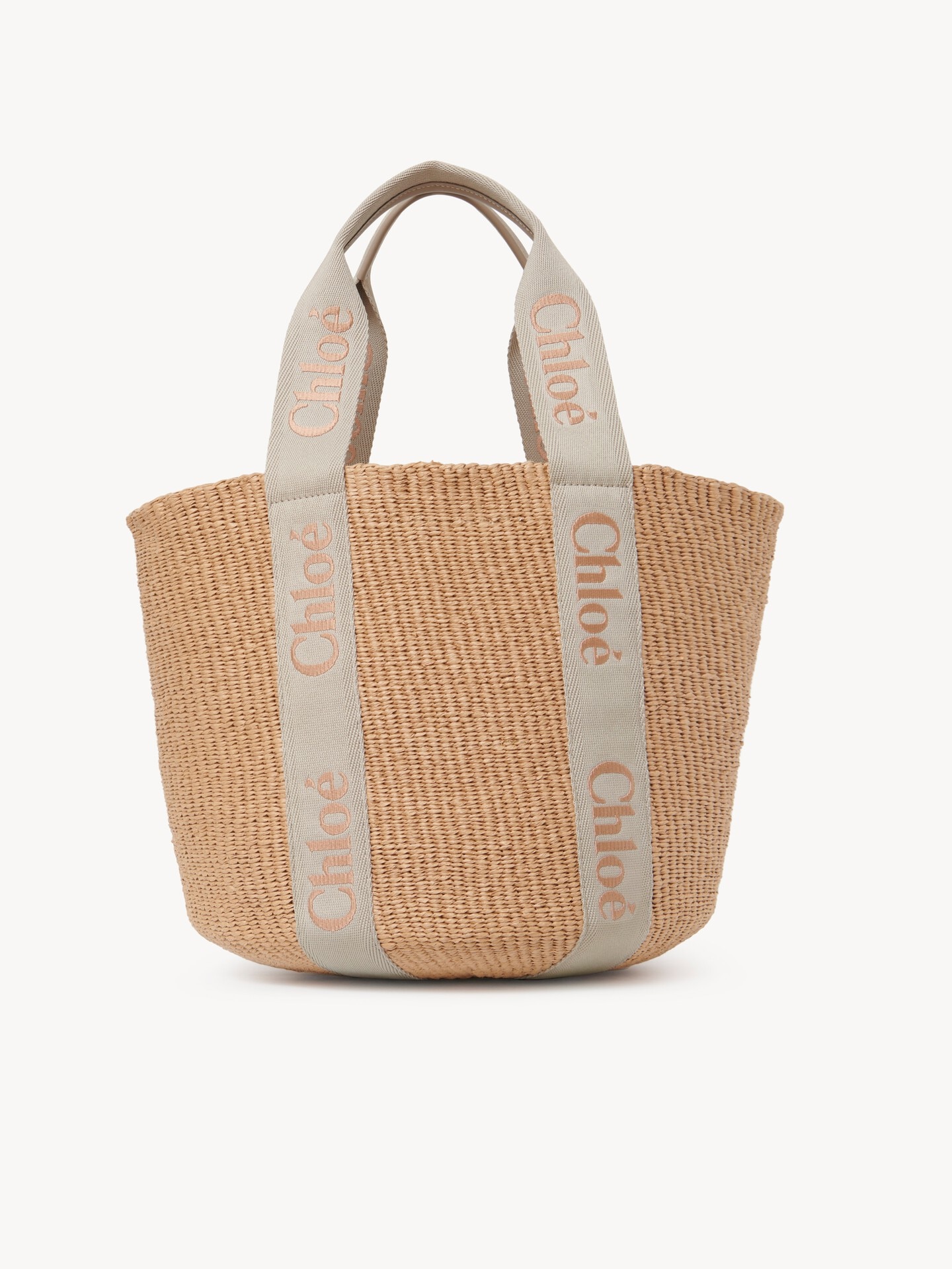 Large Woody basket in natural fibers - 4