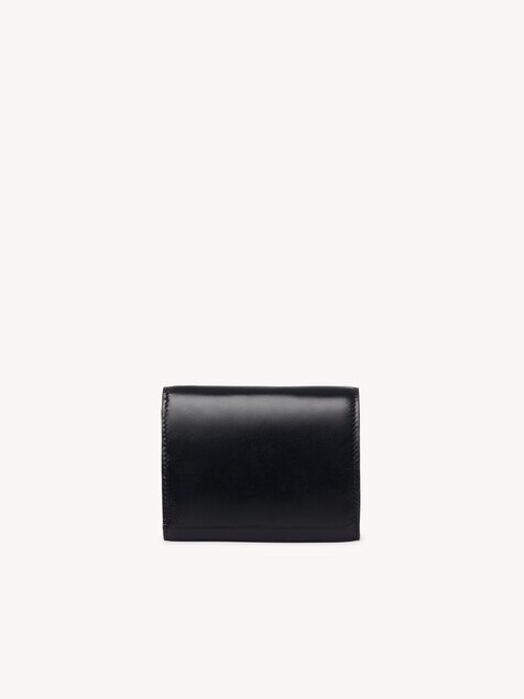 Small Chlo&eacute; Iconic tri-fold with coin pocket in shiny leather