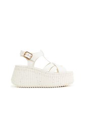 Nama wedge sandal Ginger Brown - Chloé