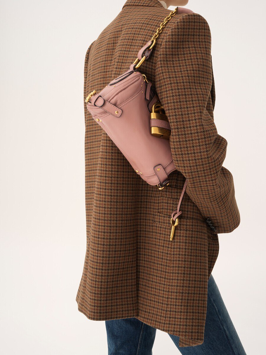 Small Paddington chain bag in grained leather - 7