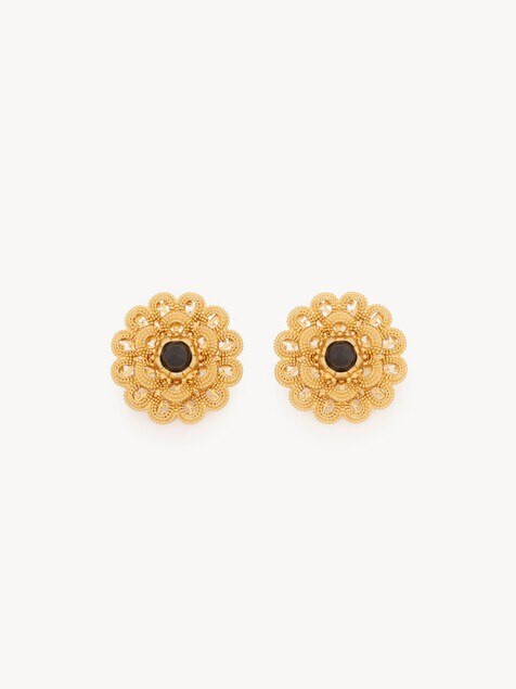 The Chlo&eacute; Feather earrings