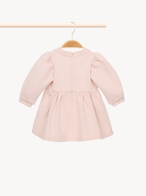 Lang&auml;rmeliges Kleid mit Logo f&uuml;r Kinder