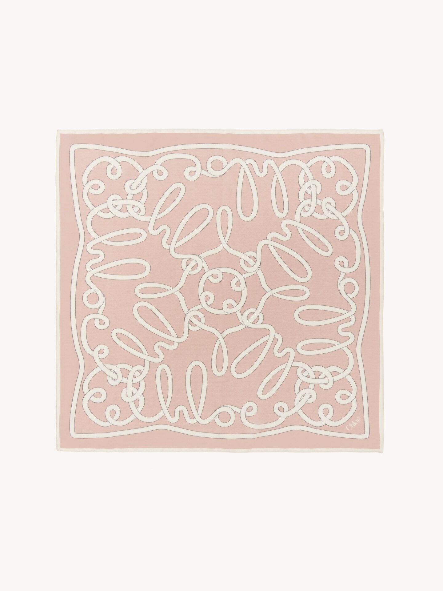 Bandana Chlo&eacute; Iconic en coton et soie - 2