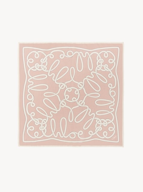 Bandana Chlo&eacute; Iconic en coton et soie