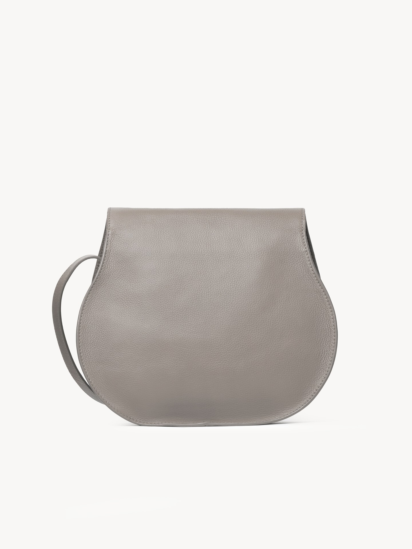 Bolso saddle Marcie de cuero granulado - 4