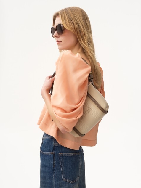Chlo&eacute; Carry shoulder bag in canvas