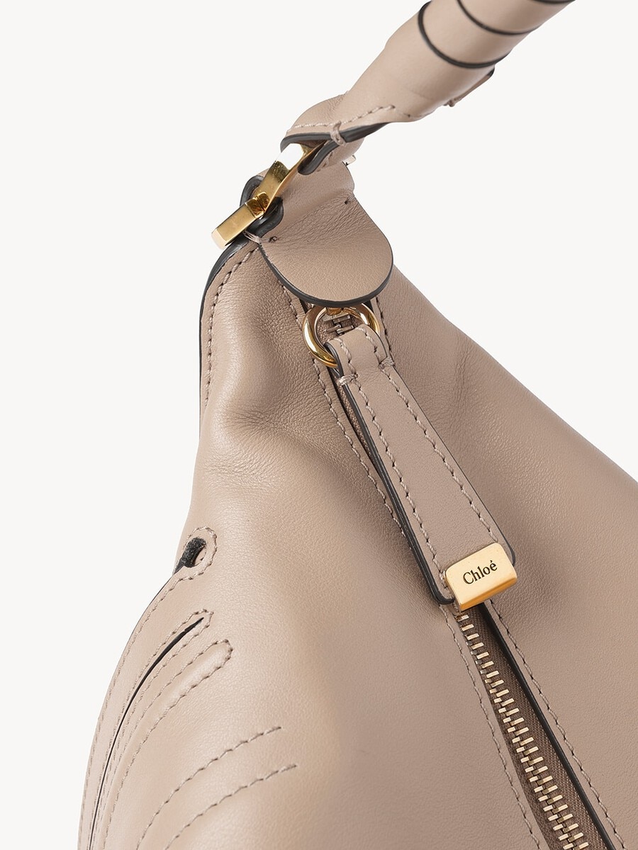 Small Marcie shoulder bag in soft leather - 10