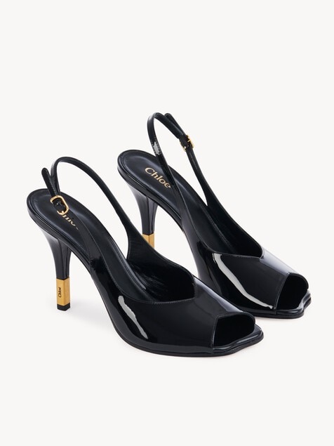 Heeled Flower Sandal