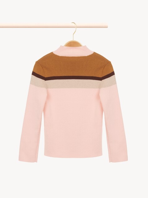 Pull col montant enfant