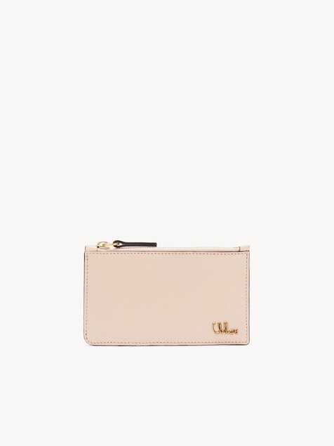 Small Chlo&eacute; Iconic purse with card slots in shiny leather