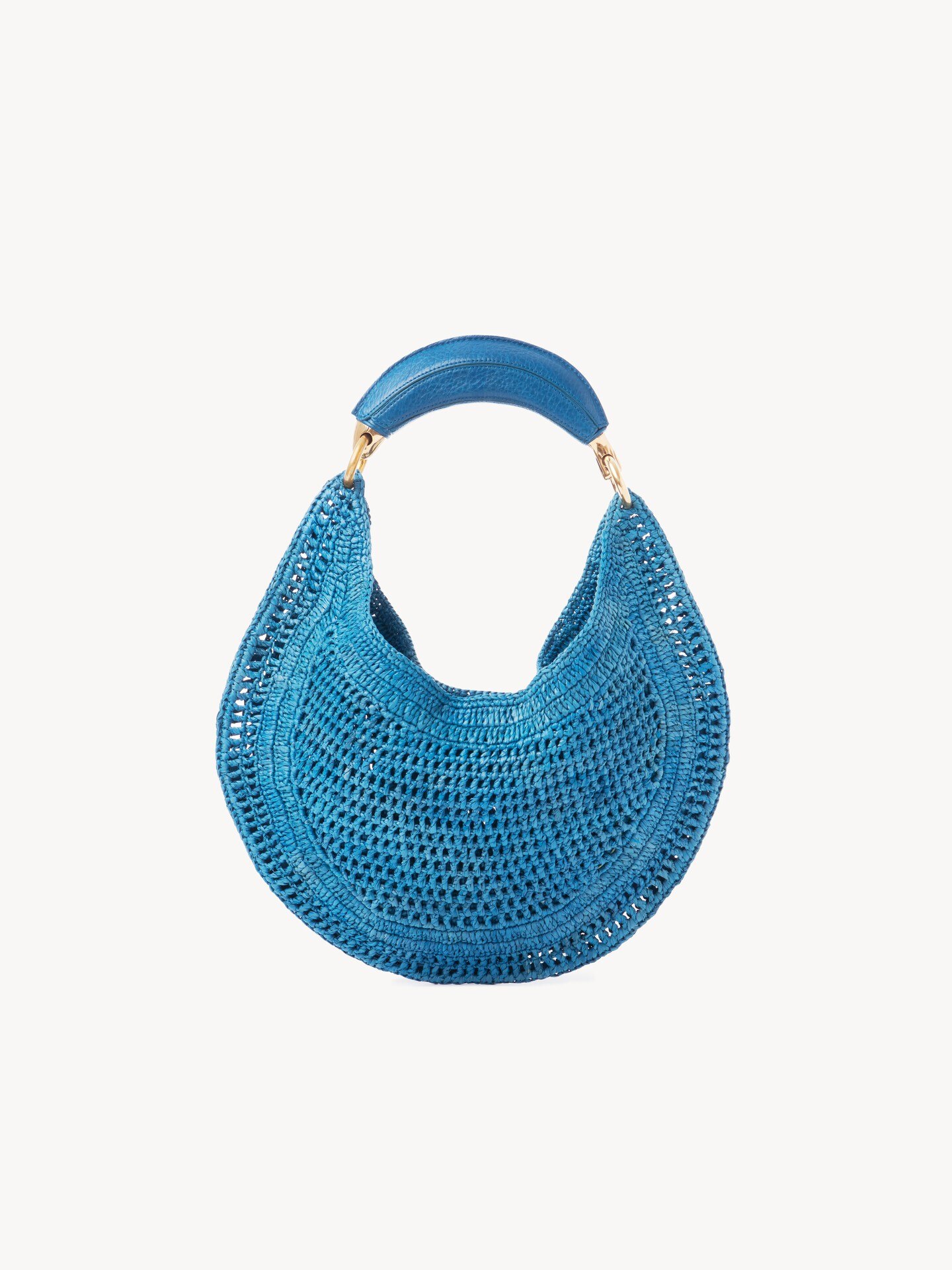 Summer Banana hobo bag in raffia - 7