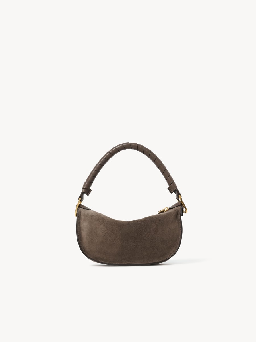 Mini Marcie shoulder bag in suede leather - 5