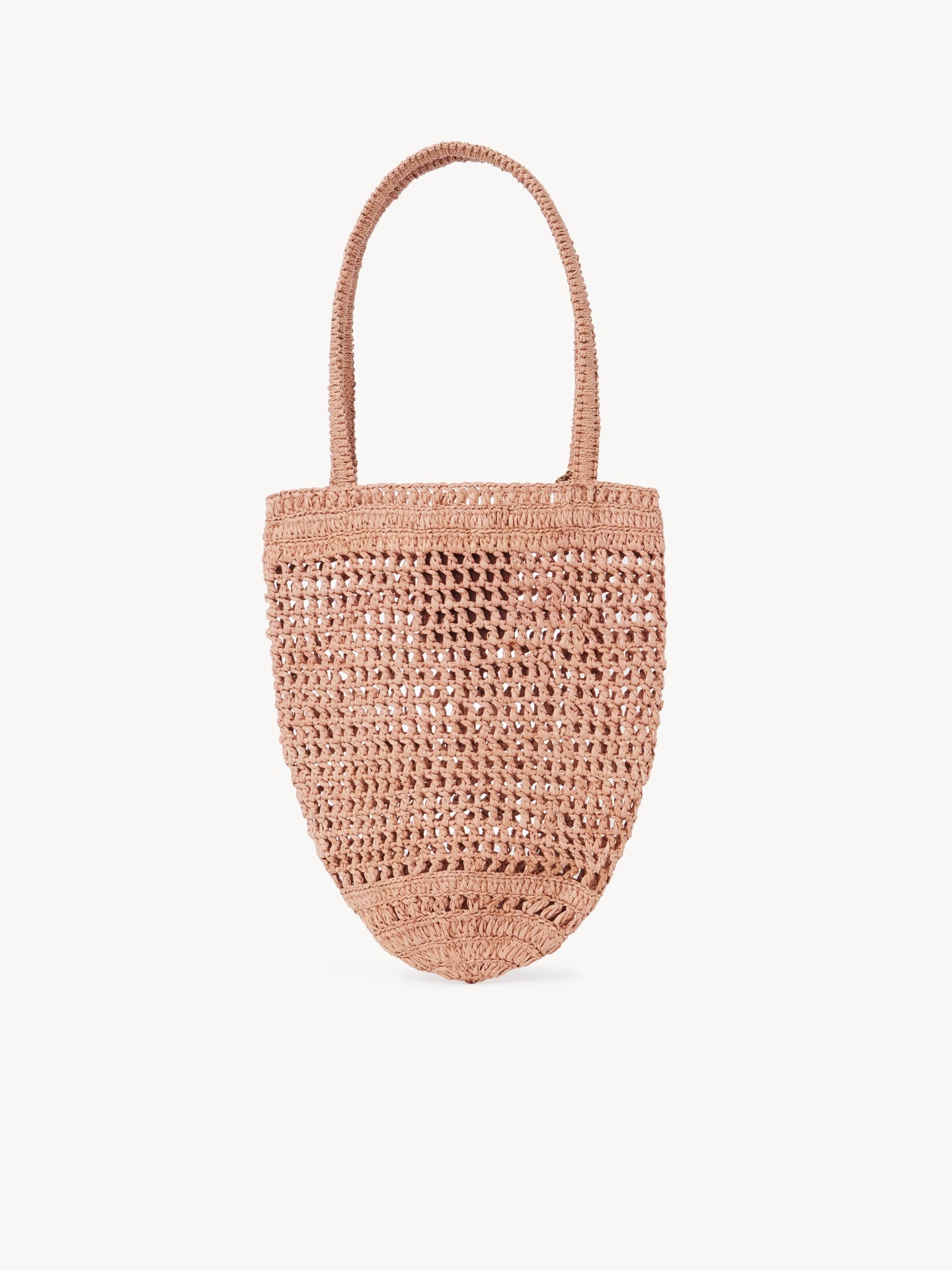 Small Summer Banana tote bag in raffia - 5