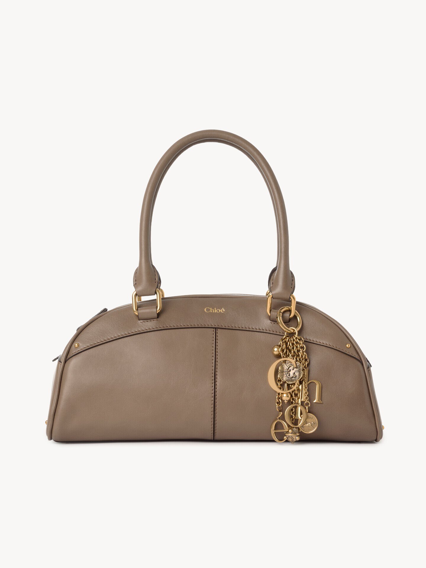 Chlo&eacute; bowling bag in soft leather - 2