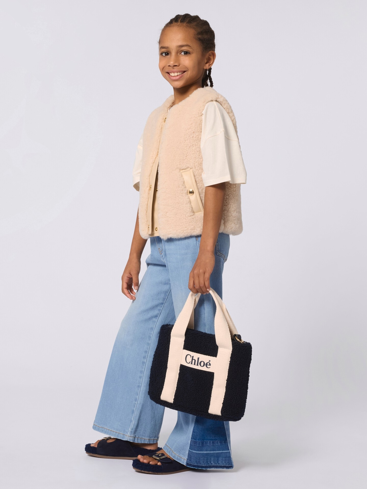 Veste sans manches boutonn&eacute;e enfant - 5