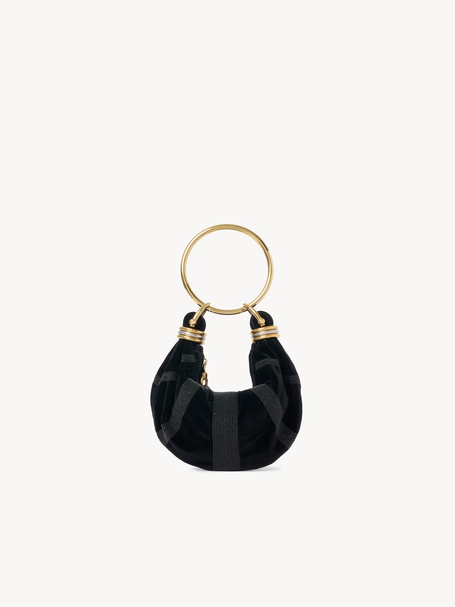 Bracelet Hobo bag mini in pelle scamosciata - 3