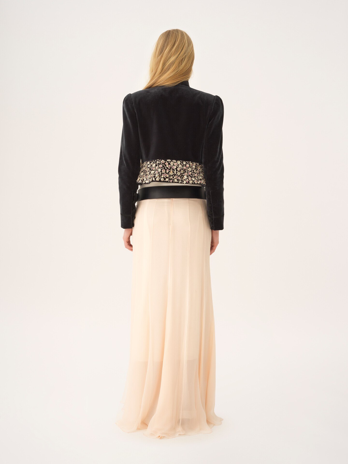 Veste spencer courte en velours - 6