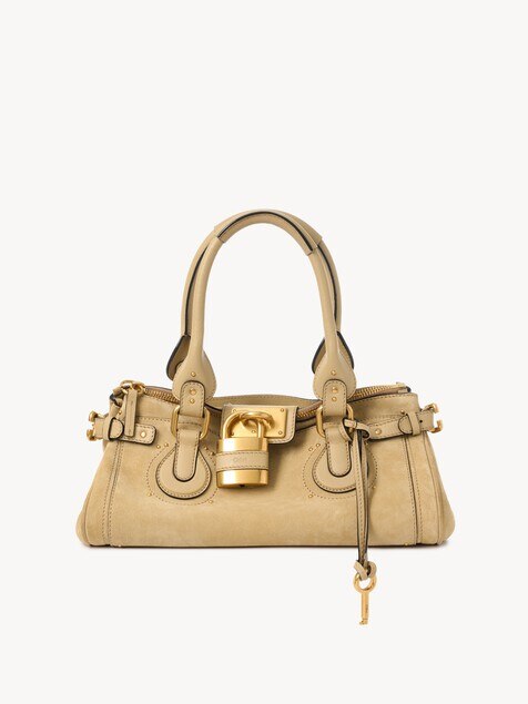 Paddington bag in suede leather