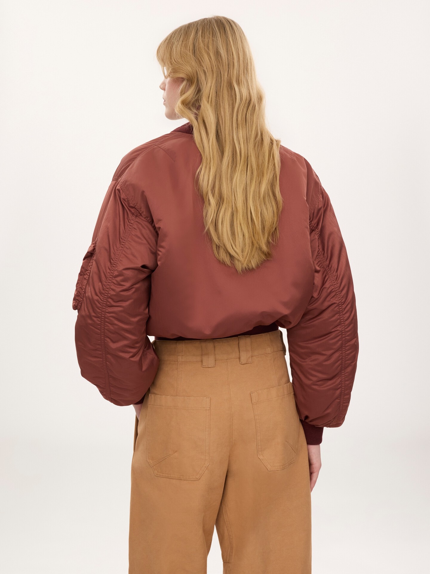 Bomber jacket in nylon - 5
