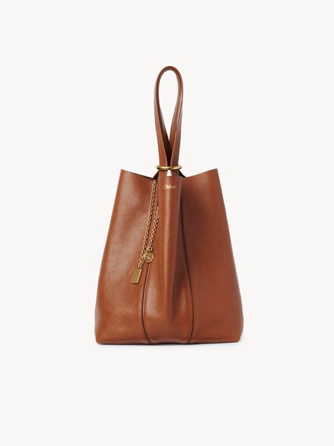 グレインレザー製Chlo&eacute; Spinトートバッグ