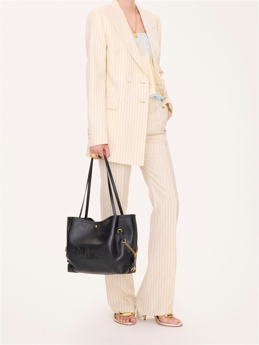 Chlo&eacute; Clover double carry bag in soft leather - 7