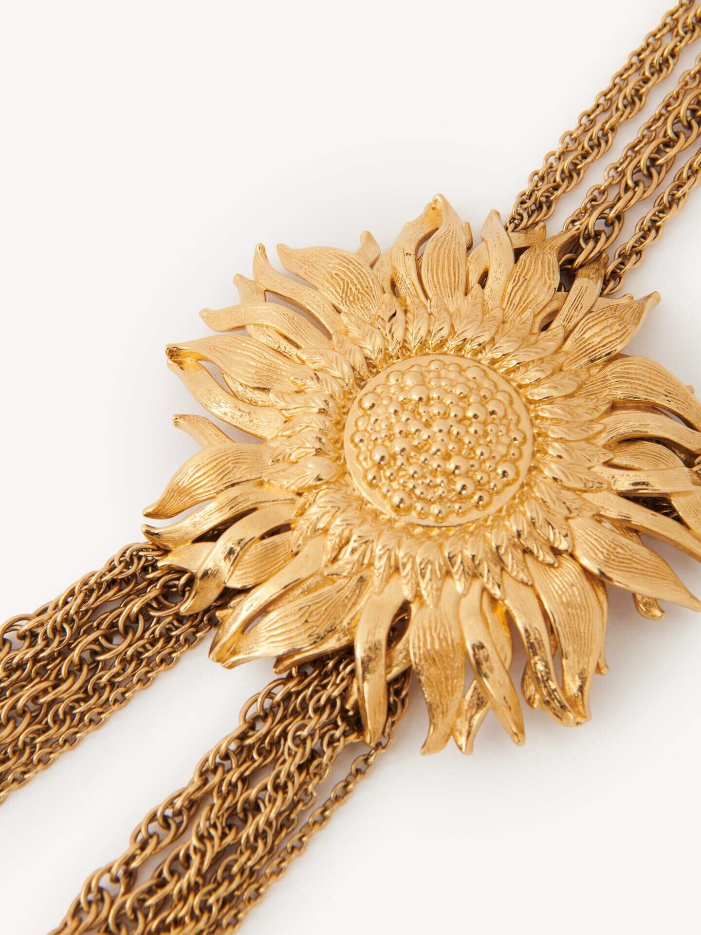 The Chloé Sunflower necklace - 4