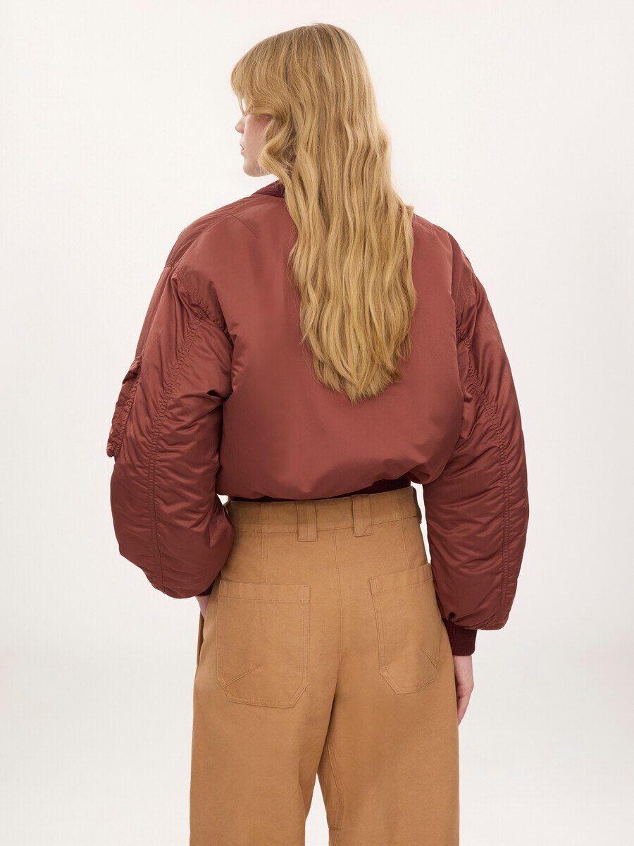 Bomber jacket in nylon - 5