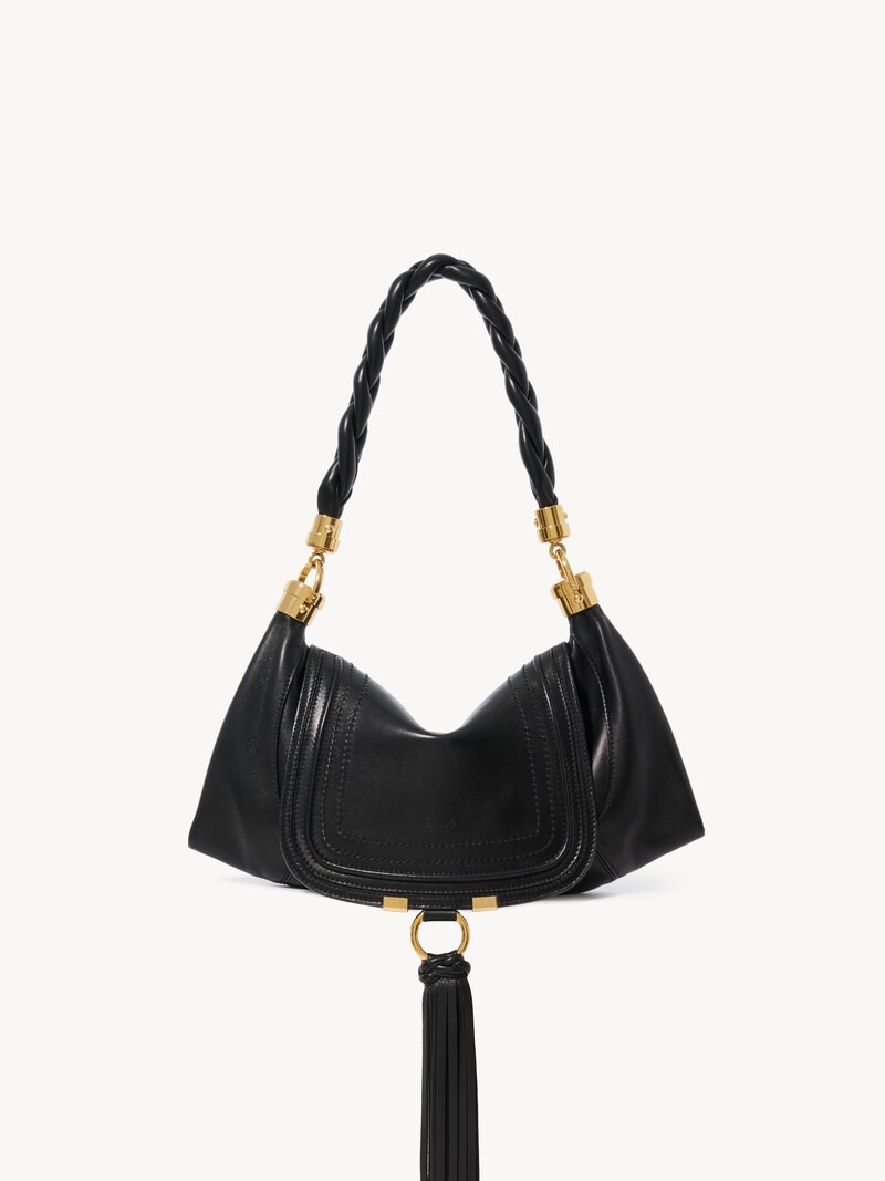 Small Marcie Foulard hobo bag in soft leather by Chloé