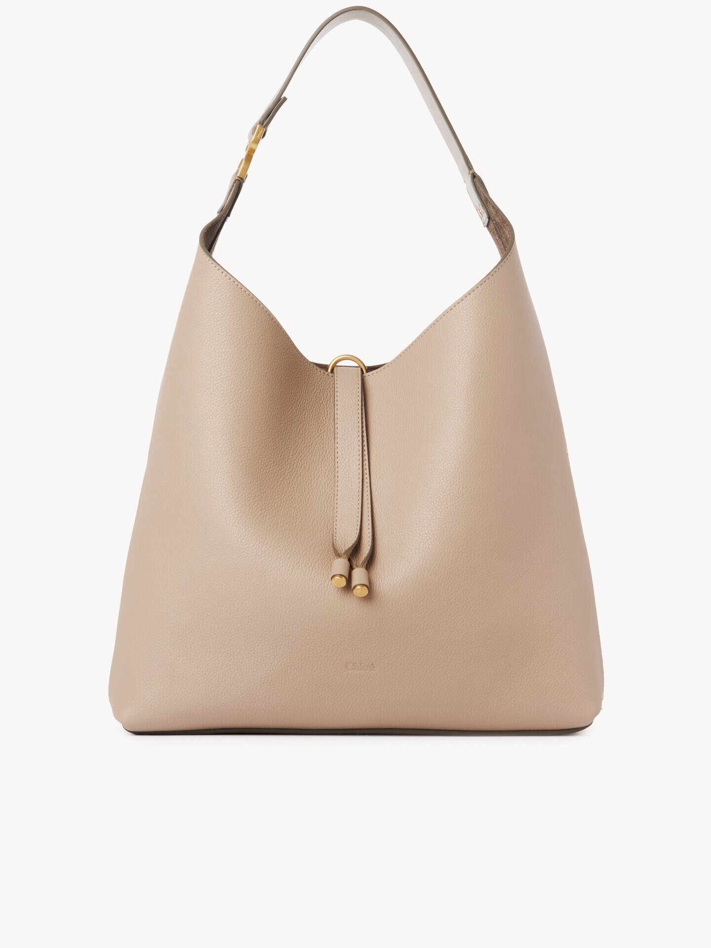 Marcie hobo bag in grained leather - 2