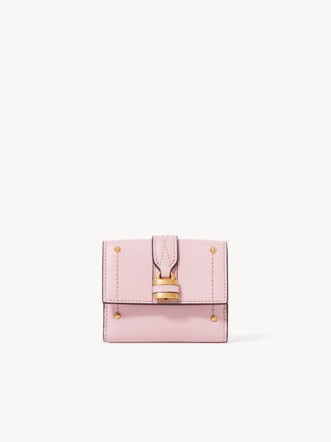 Mini Paddington tri-fold in grained leather