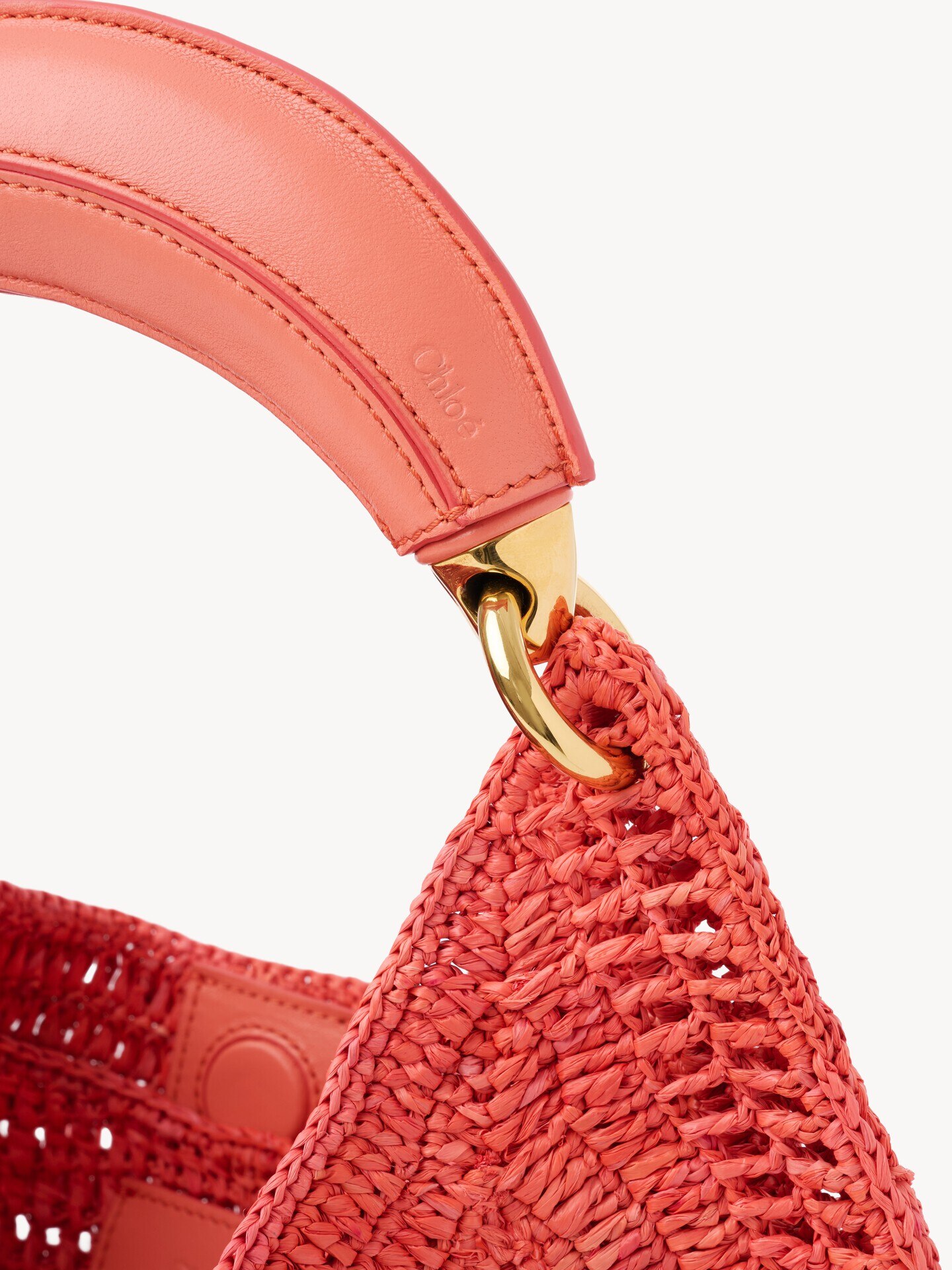 Summer Banana hobo bag in raffia - 7